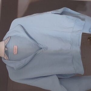 Victoria 's Secret Half zip crop sweatshirt